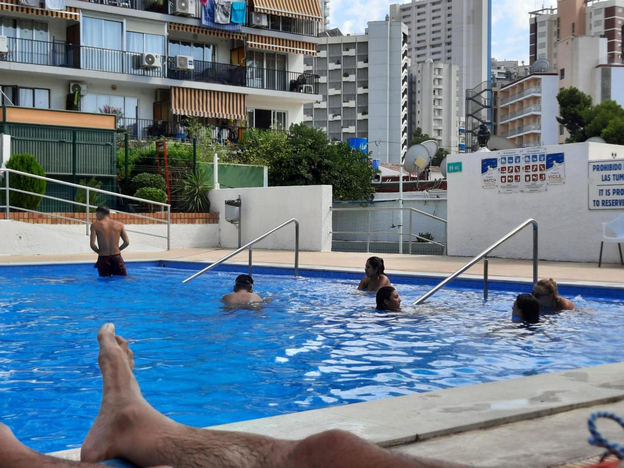 Апартаменти Happy Loix Wifi Aa Garage Pool Бенідорм Екстер'єр фото